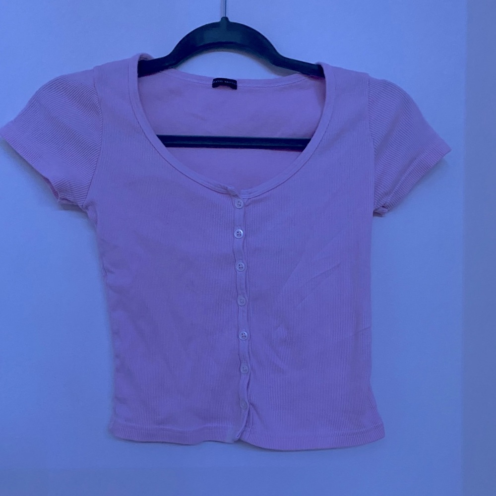 Pink Brandy Melville zelly top